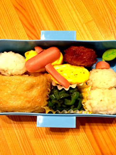 餅つき、鏡餅、お正月に★簡単キャラ弁-レシピのメイン写真