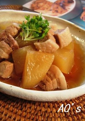 あったまるほっこり大根＆豚ブロック煮込み-レシピのメイン写真