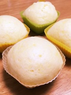 ヨーグルト蒸しパン-レシピのメイン写真