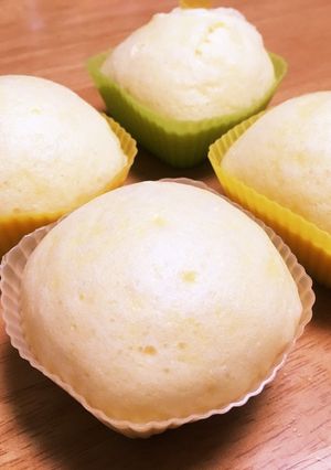 ヨーグルト蒸しパン-レシピのメイン写真