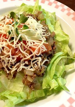 チリソースでタコライス-レシピのメイン写真