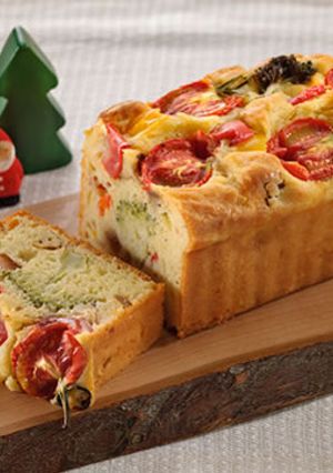 野菜たっぷりケークサレ-レシピのメイン写真