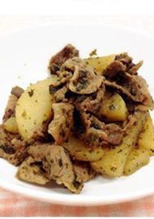 豚バラ茶大根炒め-レシピのメイン写真