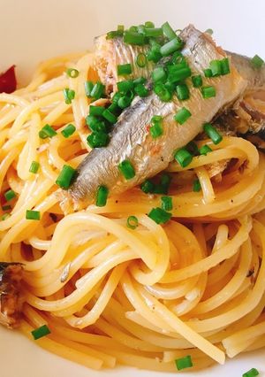 【缶つまアレンジ】オイルサーディンパスタ-レシピのメイン写真