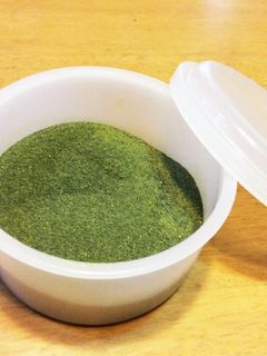 余ったお茶の葉で抹茶パウダー!-レシピのメイン写真