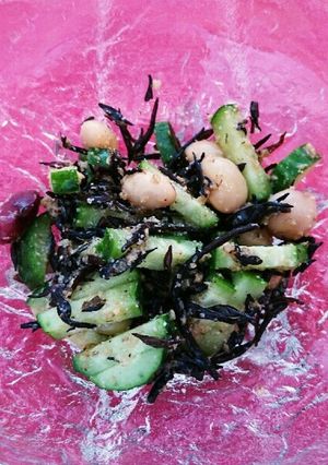 栄養満点の副菜！ひじきのサラダ-レシピのメイン写真