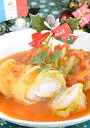 ロール白菜のトマト煮込み-レシピのメイン写真
