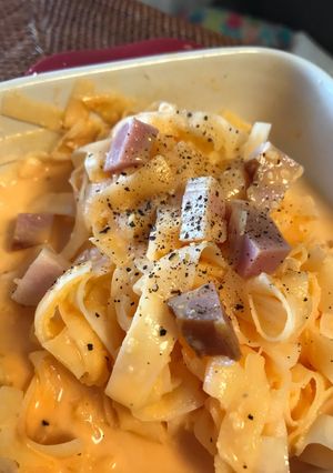 大根で！レンジで！ヘルシーカルボナーラ-レシピのメイン写真