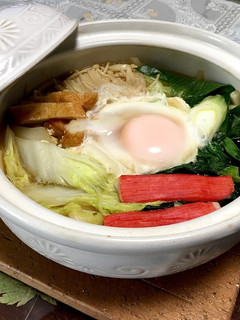 5分で簡単☆あったか鍋焼きうどん-レシピのメイン写真