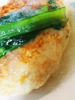 簡単ヘルシーおろし餡かけの豆腐ハンバーグ-レシピのメイン写真