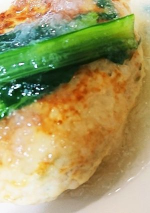 簡単ヘルシーおろし餡かけの豆腐ハンバーグ-レシピのメイン写真