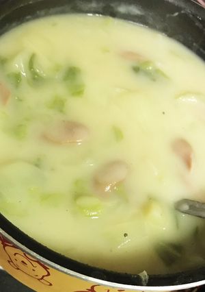 マッシュポテトの素でシチュー-レシピのメイン写真