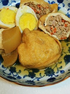 おでん種 ハンバーグ巾着-レシピのメイン写真