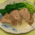 レンジ蒸豚