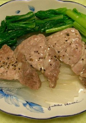 レンジ蒸豚-レシピのメイン写真