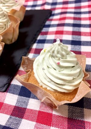 クリスマス☆ミニツリーケーキ-レシピのメイン写真
