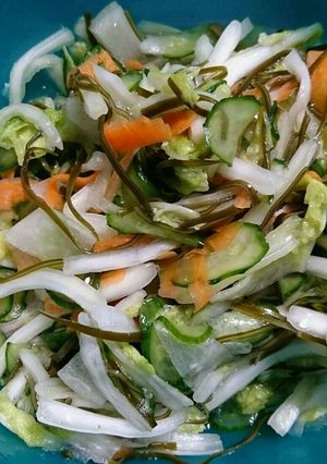 白菜が美味しい♪もりもり野菜の昆布締め-レシピのメイン写真