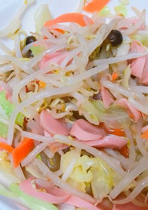 野菜と魚ソーセージのバター炒め-レシピのメイン写真