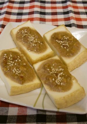 大豆いっぱいの厚揚げ-レシピのメイン写真