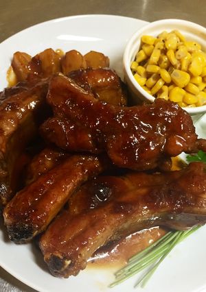 たった2つの調味料だけで簡単スペアリブ♪-レシピのメイン写真