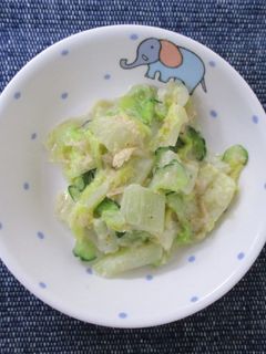 白菜のごまマヨあえ-レシピのメイン写真