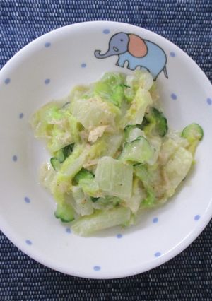 白菜のごまマヨあえ-レシピのメイン写真