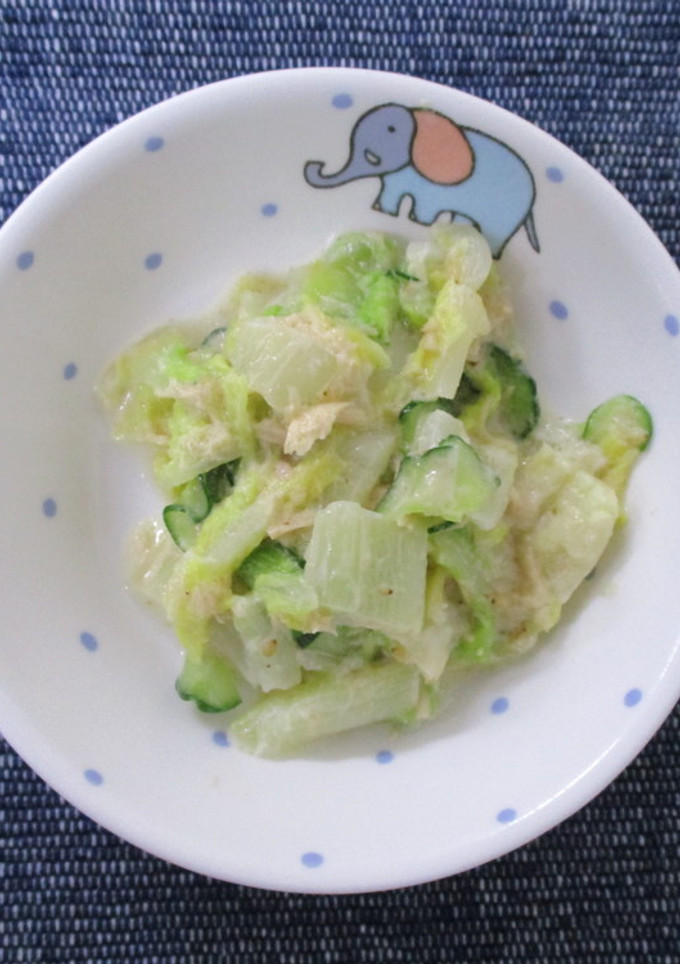 白菜のごまマヨあえ-レシピのメイン写真