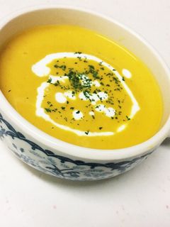 ミキサーで簡単!かぼちゃのポタージュ-レシピのメイン写真