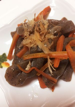 こんにゃくにんじん炒め-レシピのメイン写真
