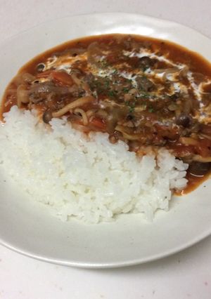 トマト缶と小麦粉で簡単！ハッシュドビーフ-レシピのメイン写真
