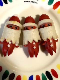 簡単 キャラ弁 おかず サンタウィンナー-レシピのメイン写真