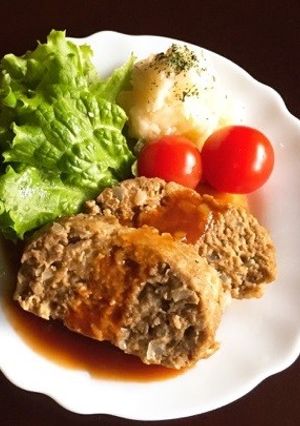 ふんわりジューシー★ミートローフ-レシピのメイン写真