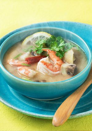 糀甘酒のトムヤムクン風スープ-レシピのメイン写真