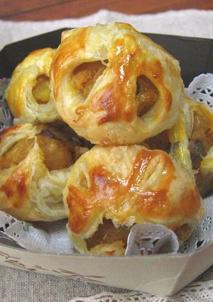ひとくちスイートポテトパイ-レシピのメイン写真