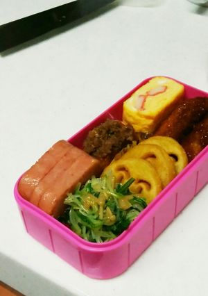 お弁当にも♡水菜のなめたけ和え-レシピのメイン写真