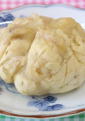 災害時にパッククッキング　バナナ蒸しパン-レシピのメイン写真