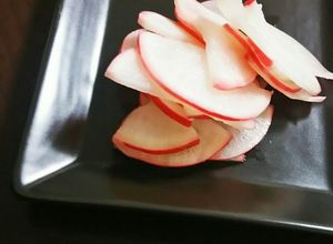 レディサラダ（赤大根）の甘酢漬け。-レシピのメイン写真