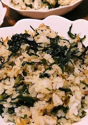 大根葉チャーハン(醤油炒めごはん)-レシピのメイン写真
