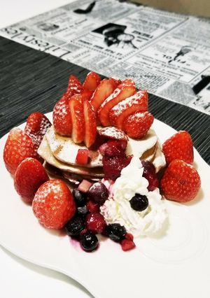 ベリーベリーホットケーキ-レシピのメイン写真