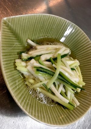 【覚書】長芋ときゅうりの加減酢-レシピのメイン写真