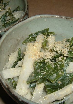 茎わかめと大根のワサビマヨ和え-レシピのメイン写真
