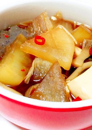 大根・きのこ・こんにゃくの甘辛煮＊-レシピのメイン写真