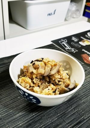 レンコンゴロゴロ炊き込みご飯-レシピのメイン写真