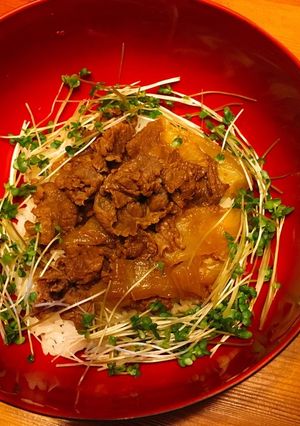 牛丼-レシピのメイン写真
