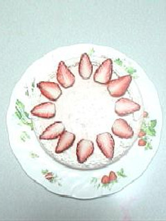 いちごのババロア-レシピのメイン写真