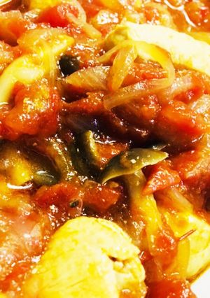 簡単☆チキンのトマト煮-レシピのメイン写真