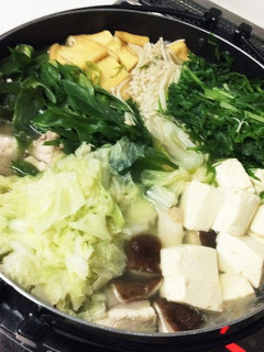 簡単!野菜たっぷり!我が家の水炊き-レシピのメイン写真