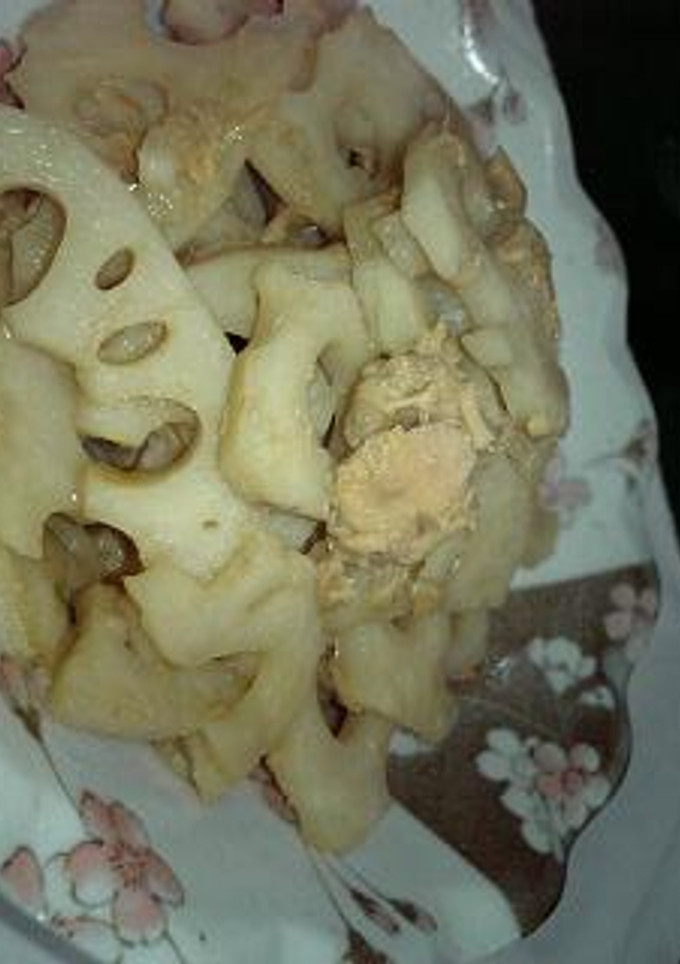 ツナとれんこんの炒め煮-レシピのメイン写真
