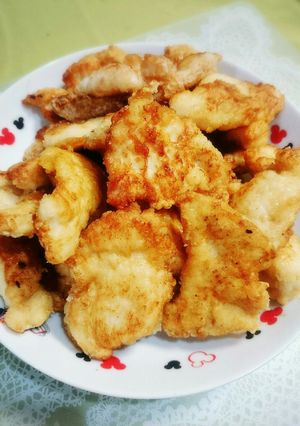 安い鶏むね肉で適当簡単揚げ焼き鶏-レシピのメイン写真