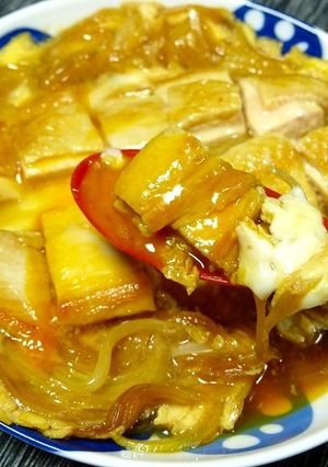 簡単！親子丼☆パリパリチキン-レシピのメイン写真
